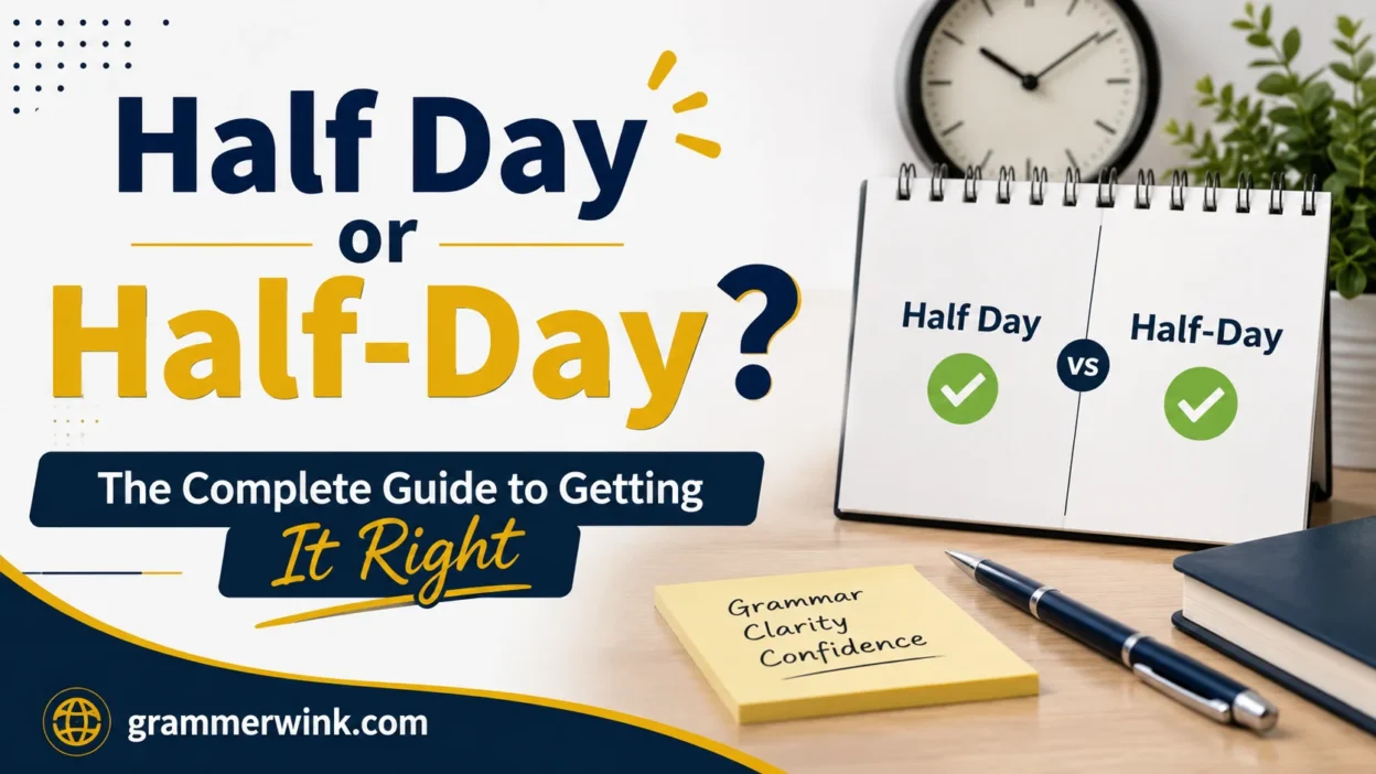 Half Day or Half-Day? The Complete Guide to Getting 