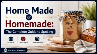 Home Made or Homemade: The Complete Guide to Spelling
