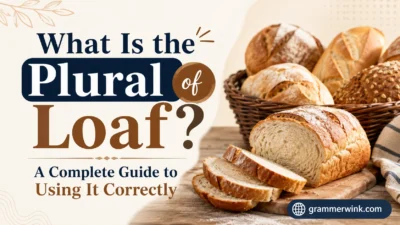 What Is the Plural of Loaf