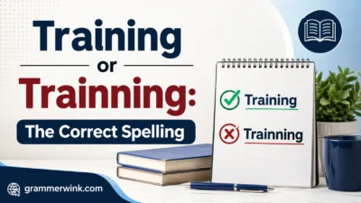 Training or Trainning: The Correct Spelling